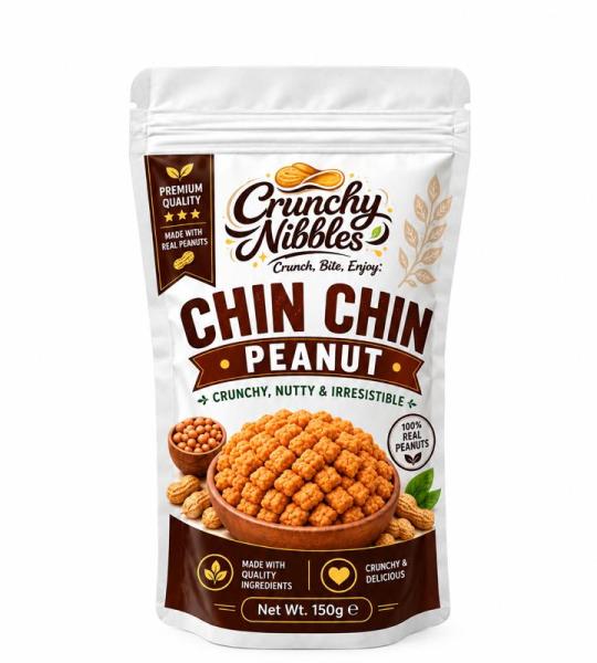 The Crunchy Nibbles Peanut Flavor 150g